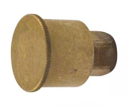 Model T Ford Fan Shaft Grease Cup - Brass - Female Inside Thread