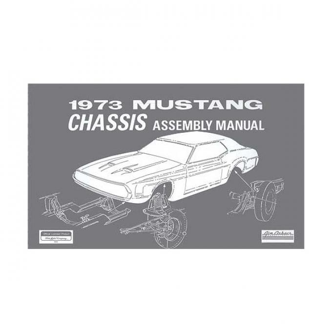 Ford Mustang Chassis Assembly Manual - 64 Pages