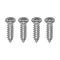 Ford Thunderbird Top Protective Moulding At Rear Of Door Screw Set, 1964-66