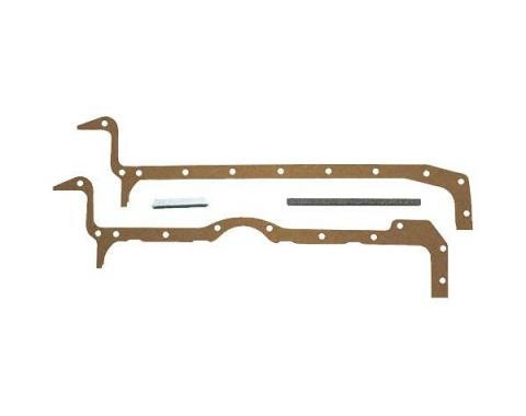 Oil Pan Gasket Set - 4 Pieces - 4 Cylinder Ford Model B Engine