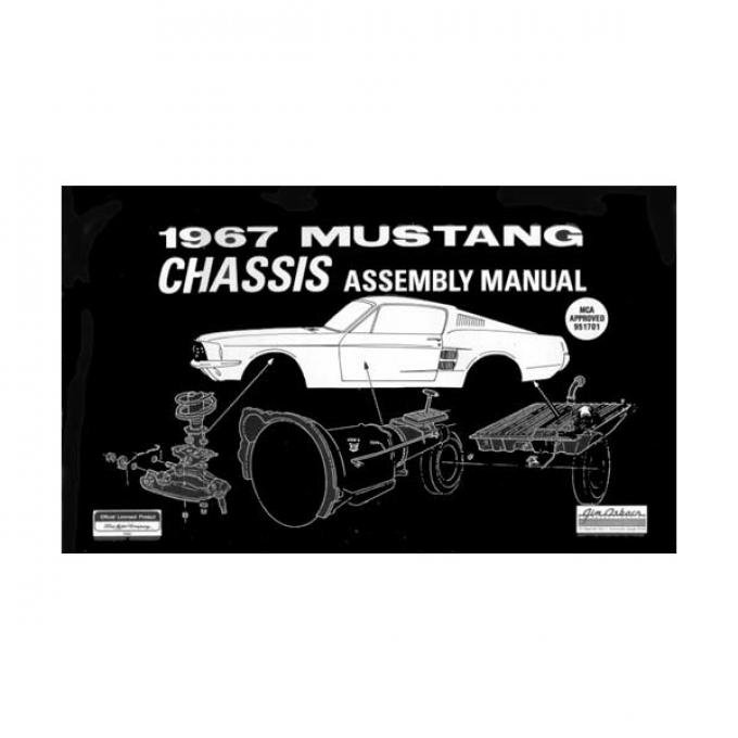 Ford Mustang Chassis Assembly Manual - 74 Pages