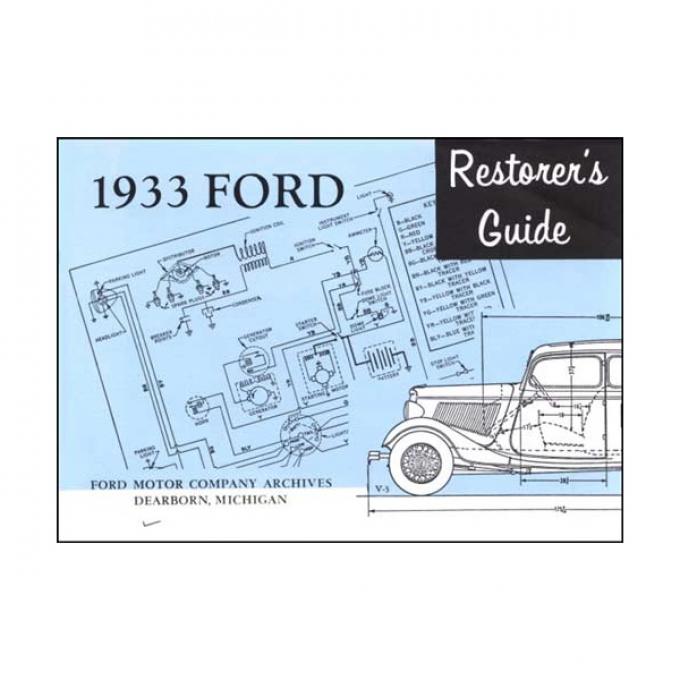 Restorer's Guide - 29 Pages - Ford