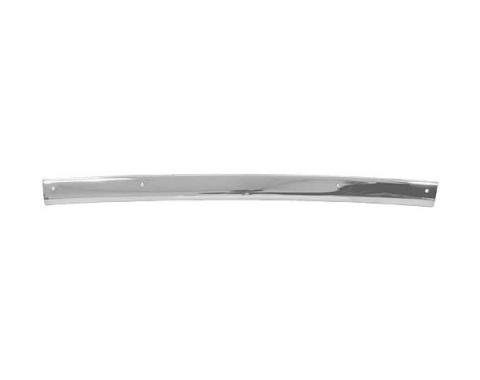 Ford Mustang Windshield Header Moulding - Chrome - Convertible