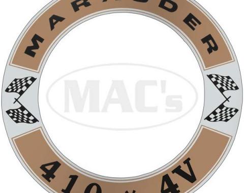 Air Cleaner Decal - Marauder 410 *4V