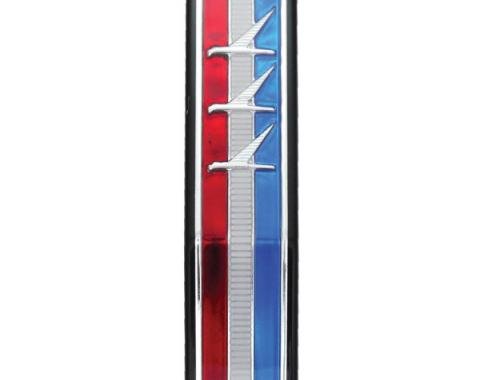 Grill Ornament - Red, White and Blue With 3 Birds