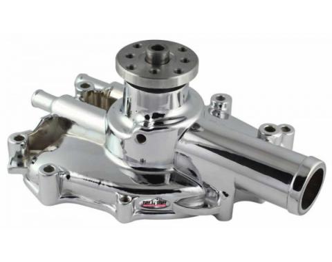 Ford Mustang - Supercool Platinum Shorty Water Pump, 5.0L & 302, Chrome, 1979-1985