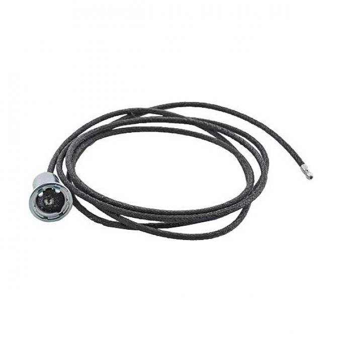 Trunk Light Socket Wire - 66 Long - Mercury Only