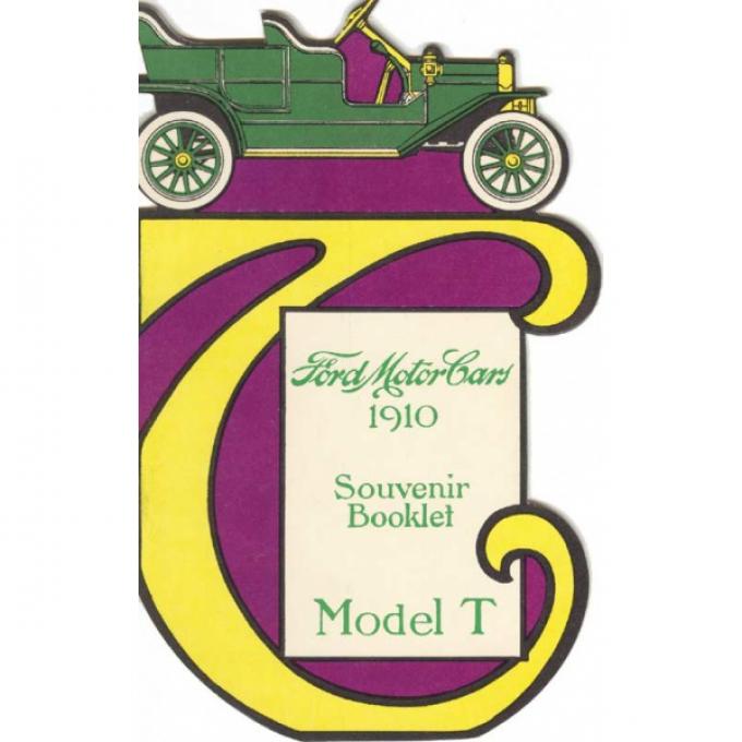 Ford Motor Cars 1910 Model T - 13 Pages - 10 Illustrations