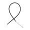 Front Emergency Brake Cable - 49-1/8