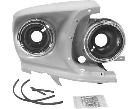 Ford Mustang Headlight Assembly - Right - Reproduction - All Models Except Shelby GT350 Or GT500