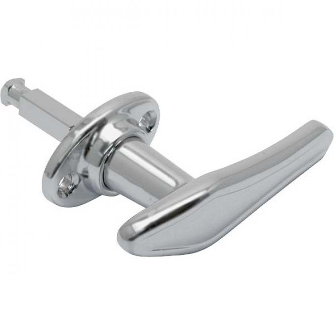 Model A Ford Outside Door Handle - Non-Locking - Chrome - Coupe & Tudor Sedan - Left Side Only