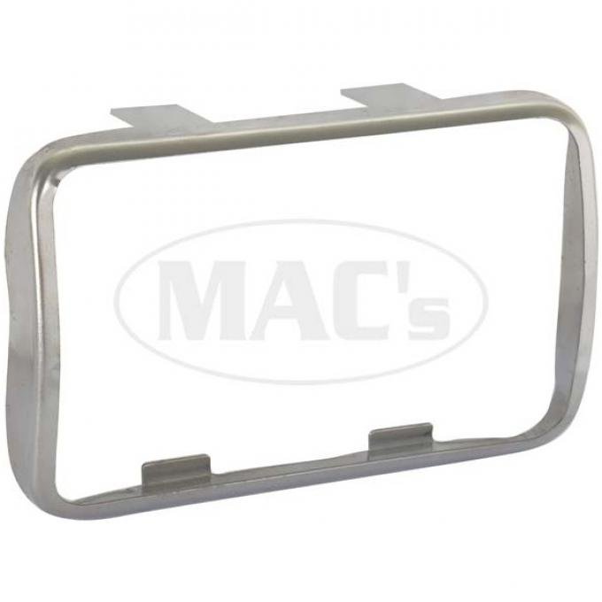 Ford Mustang Clutch Pedal Pad Trim Ring - Stainless Steel