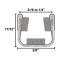 Window Channel - 96 inch - Pile Lining - Ford