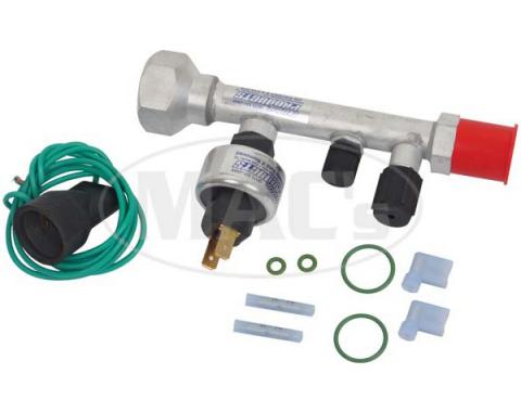 Air Conditioning POA Valve Upgrade, With R134 Refrigerant Fitting, Ranchero 1977-1979