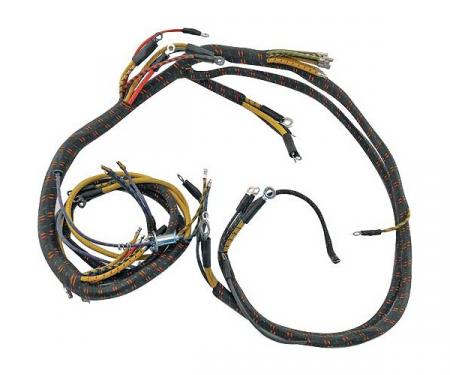 Cowl Dash Wiring Harness - Amp Gauge Loop Style - V8 - FordPickup, Commercial & Truck Except C.O.E.