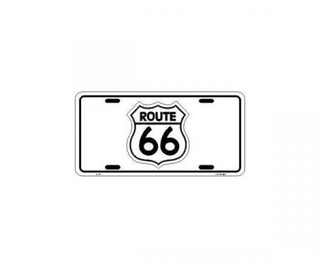 License Plate, Route 66