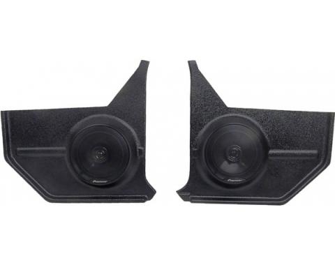 Ford Mustang Kick Panel Radio Speakers - Pioneer - 6-1/2 Co-Axial - Convertible