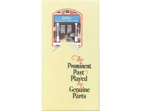 Sales Brochure - The Prominent Part Played By Genuine Parts