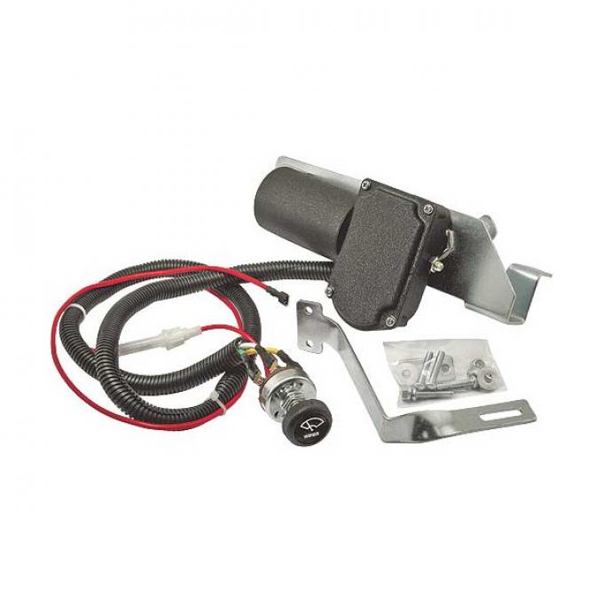 Electric Wiper Motor Conversion Kit - 12 Volt - Two-Speed -Ford Passenger