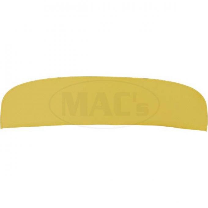 Rear Window Package Tray - Yellow - Vinyl Covered - Ford Victoria - Body Style 60B