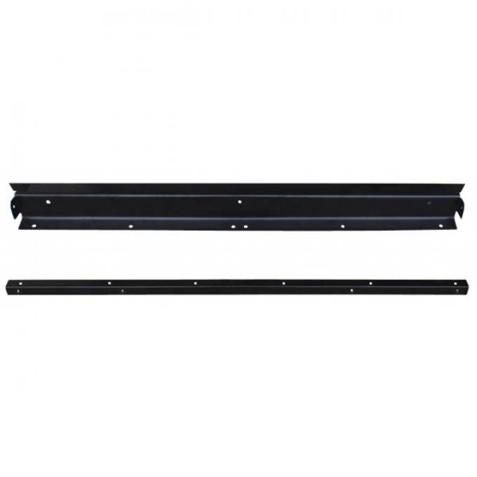 Trunk Lower Rain Gutter Trough Set, Ford Roadster & 5-Window, 1932