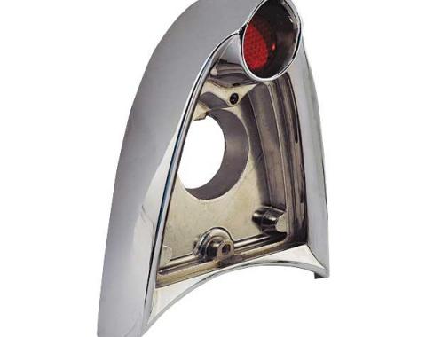 Ford Thunderbird Back-Up Light Housing, Chrome, 1956