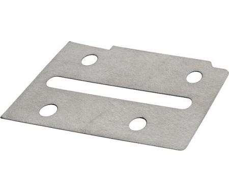Model A Ford Dress Plate - Unpolished Stainless Steel - Cabriolet