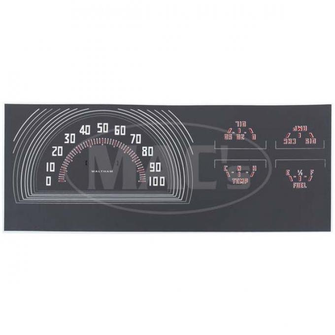 Speedometer & Gauges Decal Set - Ford Pickup Truck