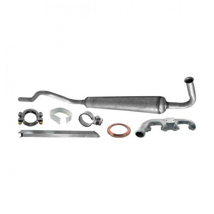 Model A Ford Exhaust Manifold & Muffler Kit