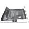 Mustang Right Rear Floor Pan, 1971-1973