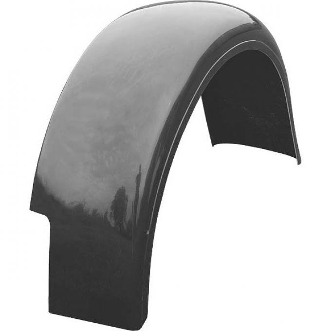 Model A Ford Rear Fender - Fiberglass - Right - Fits Coupe & Roadster & Cabriolet & Pickup