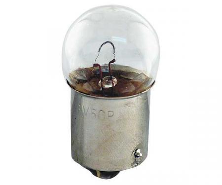 Instrument Panel Light Bulb - Single Contact - 6 CP - 6 Volt - Ford