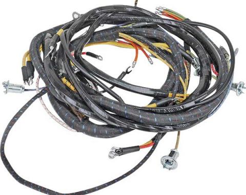 Cowl Dash Wiring Harness- Dash Ignition - Shell Style Horn - V8 - Mercury