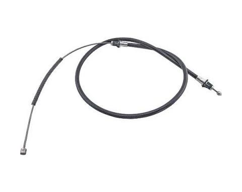 Ford Pickup Truck Rear Emergency Brake Cable - Right - 59-1/8 Long - F100 Thru F150 2 Or 4 Wheel Drive With Regular Or Super Cab