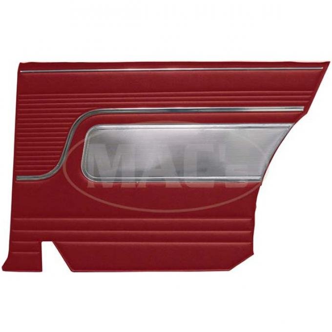 Rear Side Panels, Fastback, Galaxie 500, 1963