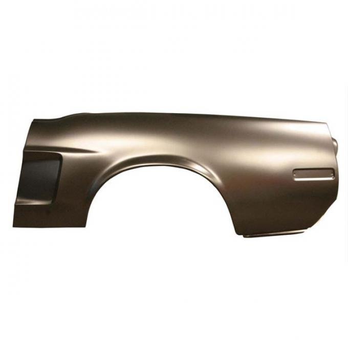 1968 Ford Mustang Convertible Left Hand Full Quarter Panel with Side Marker Indent (Early 68)