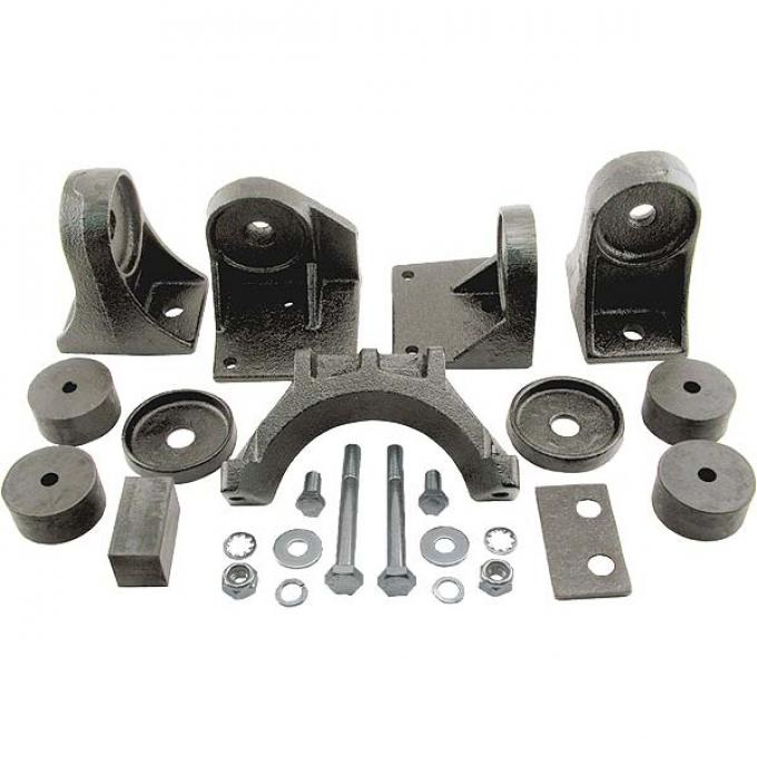 Model A Ford Float A Motor Rear Mount Kit - Accessory - Ductile Cast Iron