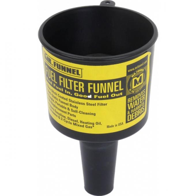 Mr. Funnel®, Fuel Filter Funnel, 2.7 GPM