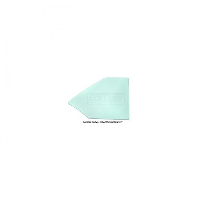 Quarter Window Glass, Hardtop/ Fastback, Galaxie, Right Side, 1965