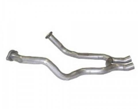 Ford Mustang exhaust pipe, 351C-4V exhaust H pipe 2.25 inches 1970
