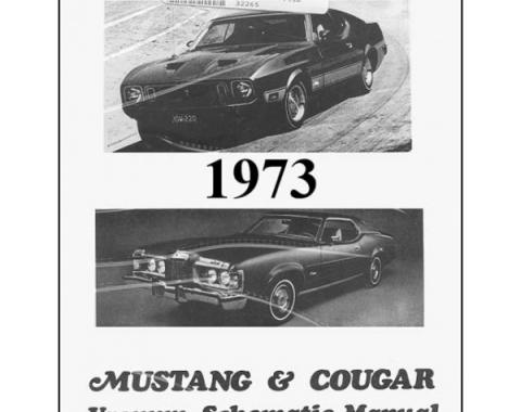 Mustang And Cougar Vacuum Schematic Manual - 3 Pages - 1 Illustration