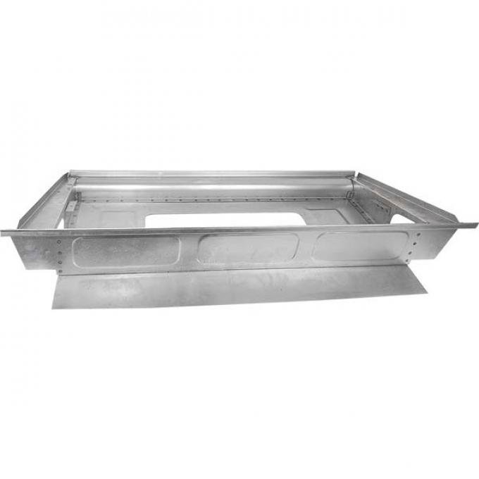 Model A Ford Rear Seat Frame - Phaeton - No Hump - With Floor Pan