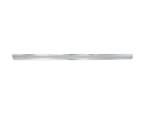 Ford Mustang Rocker Panel Moulding - Left - Polished Aluminum