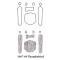 Thunderbird Hood Cover and Insulation Kit, AcoustiHOOD, 1967-1969
