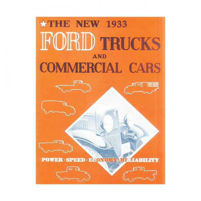 Sales Brochure - The New 1933 Ford Trucks And Commercial Cars
