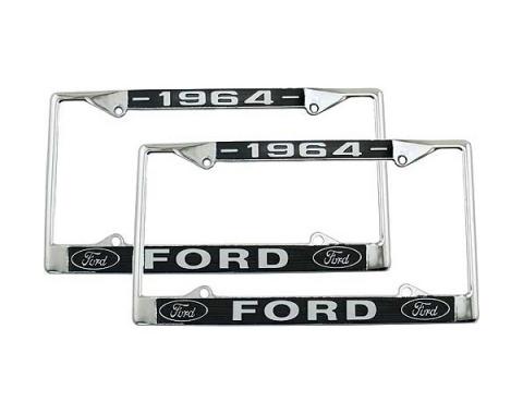 License Plate Frames - 1964 Ford