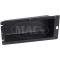 Console Glove Box Liner - Black ABS Plastic - Textured Grain - Body Style 65B With The Full-length Console