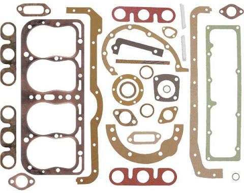 Model A Ford Engine Gasket Set - Original Copper Clad - May1931 To End