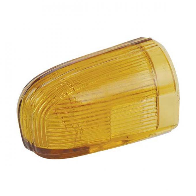 Parking Light Lens - Amber Glass - Ford Passenger Car