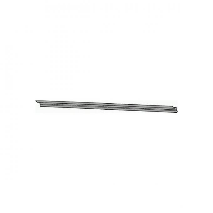Door Sills - Zinc - 34-1/4 Length - Ford 5 Window Coupe, Ford Tudor Sedan & Ford Fordor Front